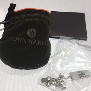 John Hardy Palu round drop earrings